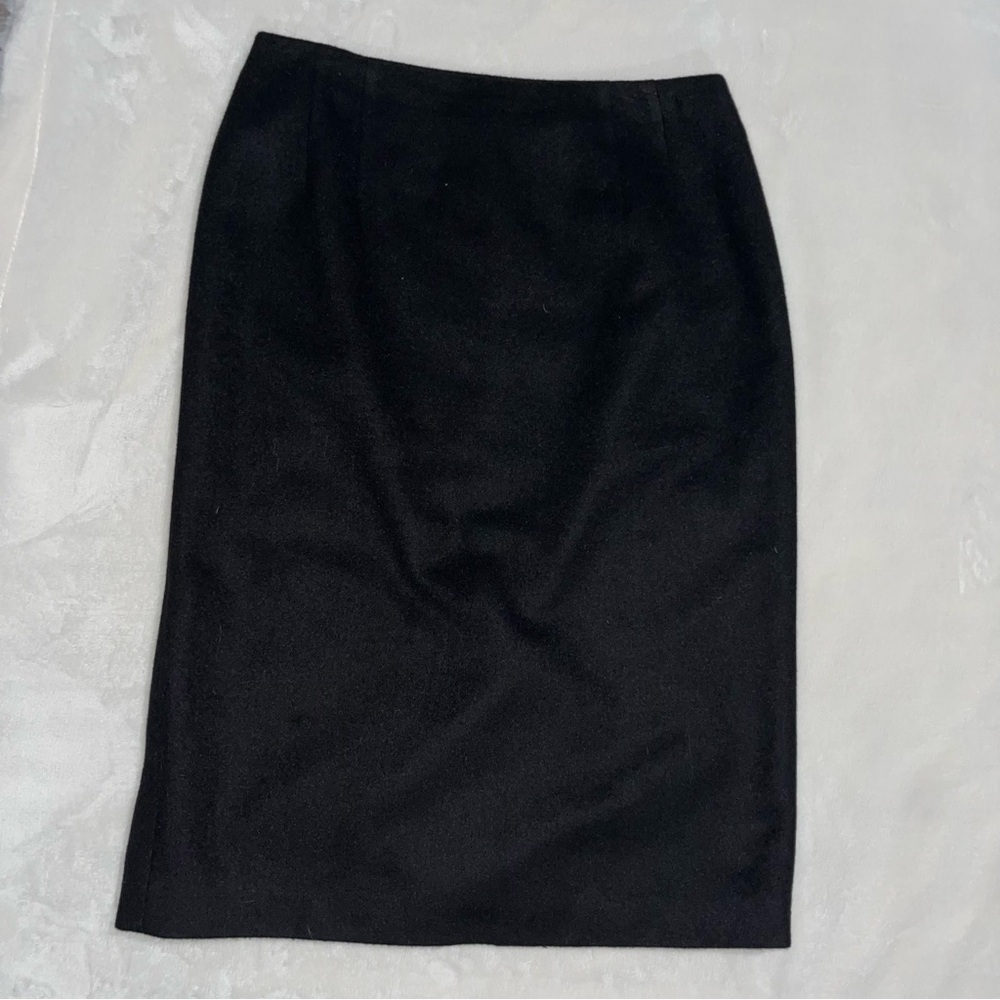 VTG Talbots Pencil Skirt Women's Sz 10 100% Camel Hair Career Business Classic